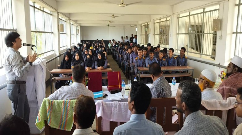 রাজাখালী ফৈজুন্নেছা উচ্চ বিদ্যালয় এন্ড কলেজে পাঠদান সম্প্রসারণ উপলক্ষে সংবর্ধনা অনুষ্ঠান অনুষ্ঠিত